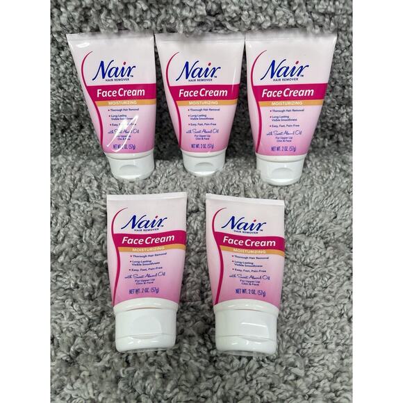 5X Nair Hair Remover Moisturizing Face Cream 2 oz Beauty Brand New - Picture 1 of 8